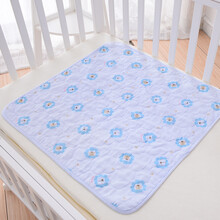 棉花堂（cottontown） 新生儿隔尿垫婴儿防水隔尿垫儿童宝宝棉大号透气隔尿垫纱布 阳光小狮 小号（30*50cm）