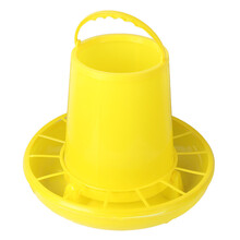 耐尔尼 鸡料桶 鸭饲料桶小鸡食槽养鸡水料槽喂鸡自动下料盆鸭子养殖 12斤装鸡料桶