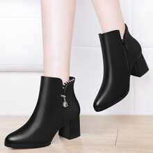 【女士半高跟皮鞋】价格_图片_品牌