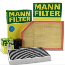 曼牌(MANNFILTER)适用于路虎车系滤清器滤芯 保养套餐 保养套装 机滤+空滤+空调滤 三滤套装 路虎极光 2.0T