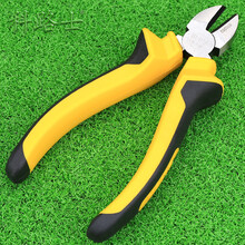 科路士 FTTH光纤入户冷接热熔工具斜口钳五金维修6寸电工钳剥线钳斜嘴钳斜咀钳子钢丝钳皮线光缆剪欧式