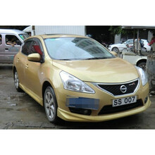 PP塑料2011-15款骐达小包围 骐达改装大小包围 骐达前唇后唇侧裙 后唇(不带漆)