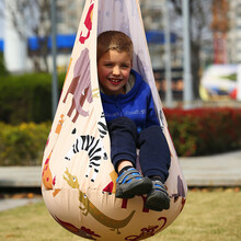 GladSwing儿童秋千室内秋千门框房顶户外单双杠荡秋千露营吊床吊椅吊篮 动物园房顶套装