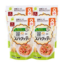 hakabaka黄金大地宝宝碎碎面日本进口100g不添加盐非辅食碎面 9+意面碎面100g*4包 无盐碎面