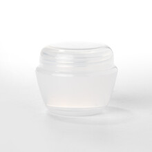 ilbu 面霜盒子护肤品面膜膏霜分装盒袋带内盖旅行便携化妆品小空瓶泡瓶隐形眼镜蘑菇膏霜盒 蘑菇膏霜/透明-50g