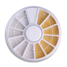 R·S NAIL美甲饰品钻饰金属铆钉小米粒合金贴片指甲贴亮片 009