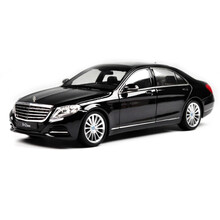 原厂仿真合金汽车模型 威利1:24 FX奔驰G500奔驰S500 合金车玩具模型收藏摆件 奔驰S500黑色