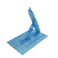 【1】美乐他 飓风PG 00 MG 1/60 1/100比例 模型高达专用通用玩具配支架ABA （PG支架 透明蓝）