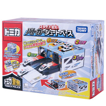 多美卡 合金车仿真停车场高速公路套装拼装轨道儿童玩具男孩 816874 多美卡变形警察局