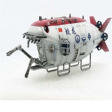 小号手拼装潜艇模型1/72中国蛟龙号载人潜水艇神州十号宇宙飞船卫星航天火箭军事拼装免胶水自带颜色简单 蛟龙号（不用胶水 纯拼装 无需上色 自带颜色）