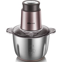 小熊（Bear） 绞肉机 家用电动不锈钢料理机碎肉机辅食机搅拌机 QSJ-B03F1 玫