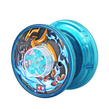 悠风三少年回旋花式溜溜球玩具男孩火力少年王5悠悠球yoyo球悠拳英雄6专业比赛 电动加速混沌魔龙677001