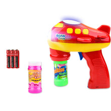 【现货秒发】儿童全自动声光泡泡枪手电动吹泡泡水玩具枪泡泡机抖音同款网红海豚海草猪浓缩液水枪戏水玩具 飞机+2瓶水+3电池
