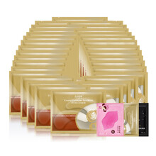 普拉缇娜胶原蛋白眼膜贴黑眼圈眼袋细纹细纹鱼尾纹补水保湿滋润提拉紧致眼贴膜 100对装眼膜