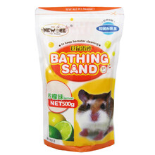 NEW AGE仓鼠浴沙洗澡沙除臭沙 柠檬味500克