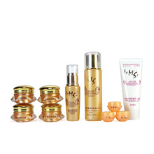美斯化妆品套装三代金至尊美斯祛斑霜MS润泽柔肤美颜霜护肤品套装韩相尼 六合一 七件套