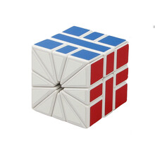 贝雷特 SQ2魔方 黑色白色蓝色多色Square II 扇形魔方 3层 SQ2 黑底魔方 SQ2白色