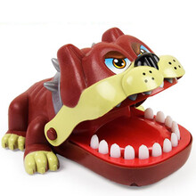 鲨鱼小鳄鱼咬手牙齿儿童夹手僵尸咬手指玩具愚人节生日恐龙搞笑玩具 咬手 大狗狗
