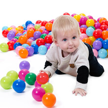 诺澳 优质波波海洋球波波五彩球宝宝婴儿童玩具 沙滩玩具 6.5cm(200个装)