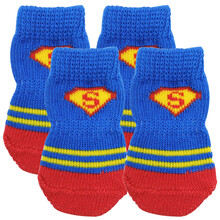 众旺 狗狗袜子 宠物袜子室内狗鞋泰迪贵宾袜子雨鞋宠物鞋袜子 狗狗袜子 XL