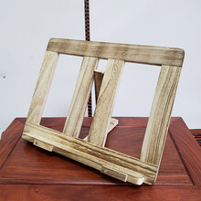 琴兹（Qin Ci） 古琴谱架 木质折叠式实木读书架 阅读架 桌面谱台 乐谱架 浅色