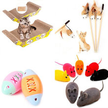 【4件套】憨憨宠 猫抓板猫玩具瓦楞纸猫咪磨爪用品 中号猫抓板4件套