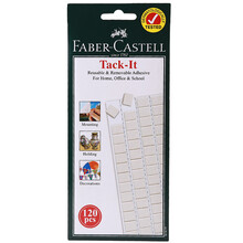 德国辉柏嘉（Faber-castell）粘土胶免钉蓝胶无痕胶不易留胶痕进口黏土照片墙胶75G白色187077