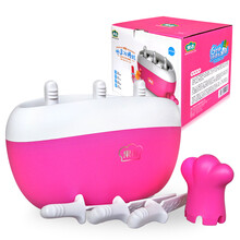 果语原汁机手动手摇冰雪水果榨汁机冰棒机家用儿童迷你多功能果汁机美遇料理机 果语-粉色原汁机 果语冰棒机-粉色