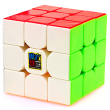 魔域文化 魔方教室MF3RS三阶魔方 专业比赛入门初学魔方 益智玩具早教魔方三阶 魔方教室MF3RS彩色