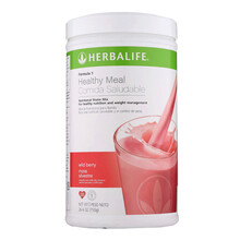 美国产原装Herbalife康宝莱奶昔减肥套餐 男女快速减重纤体瘦身代餐粉 蛋白混合代餐奶昔草莓味 750g