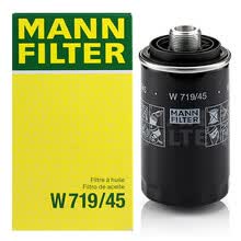 曼牌原厂机油滤芯机油滤清器机滤W719/45适配博越/迈腾途观/CC/奥迪A4L/A6L/帕萨特