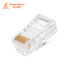 包尔星克 超五类 三叉芯片 非屏蔽  RJ45水晶头 100个/袋（PowerSync）PRS88-100