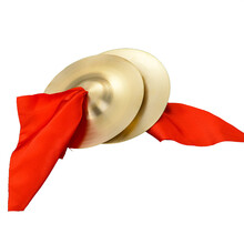 琴兹（Qin Ci） 三句半道具套装中场合大场合成人儿童铜锣鼓镲乐器 15cm镲