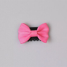 狗狗bb夹 泰迪约克夏密齿夹饰品博美贵宾碎毛夹子宠物头饰新款 粉红色