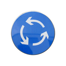 定做交通标志牌 限速五公里 安全标志牌 交通标识 道路警示牌 环岛