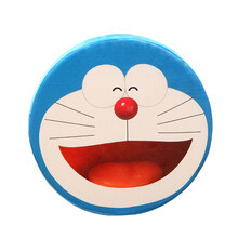 卡通抱枕机器猫哆啦a梦圆形多功能坐垫可拆洗毛绒玩具女生生日情人节