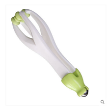 二合一手指按摩器手关节按摩棒滚轮式按摩器滚珠滚轮式弹力手指按摩器缓解疲劳磁 绿色 1 个装