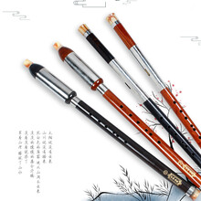 玖慕全黑檀木红檀木巴乌G调 F调 竖吹横吹成人专业演奏型巴乌小学生单管乐器 黑檀木横吹【F调】