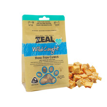 【限时特惠】真致zeal 新西兰真挚犬狗零食肉干磨牙骨磨牙棒 深海长尾蓝鳕鱼粒125g