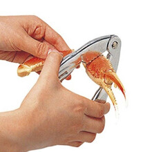 KAI贝印 日本进口螃蟹夹 螃蟹工具 大闸蟹吃虾剥螃蟹 蟹剪拆蟹吃蟹夹子钳子DH-7240