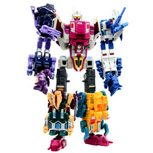 孩之宝 变形金刚玩具 领袖战争 天元神力系列  求雨鬼 修罗王 儿童玩具 求雨鬼5合1