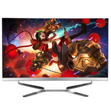 亚当贝尔一体机电脑四核/酷睿I3/i5/i7办公家用游戏迷你台式机电脑整机微边大屏 24曲面/酷睿I5/750独显/8G/256G