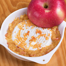 奔麦 婴儿宝宝辅食研磨盘陶瓷儿童辅食研磨器 配陶瓷勺 研磨盘 白色