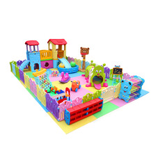 loveforever儿童乐园室内设备游乐场设施幼儿园玩具家用家庭游乐园淘气堡 韩版24平米组合