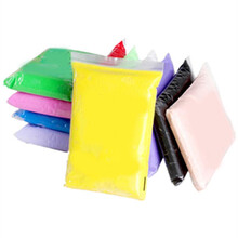 爱婴蒙粘土100克/g新型彩泥橡皮泥手工泥36色 01号红色