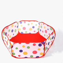 儿童玩具海洋球彩色波波球海洋球球幼儿园海洋球滑梯球池帐篷球 1.2米折叠帐篷A