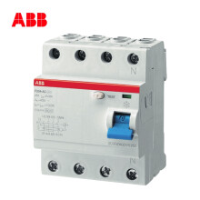ABB F200系列不带过电流保护的剩余电流保护器；F204 AC-40/0.3