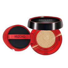 新生活美之娇晶致气垫口红散粉眉笔隔离彩妆 晶致滢透气垫粉底霜（自然色）