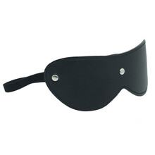 精趣 情趣眼罩夫妻公主面具 sm性感捆绑遮光蒙眼神秘性感皮革眼罩 黑色-皮革眼罩（遮光型）