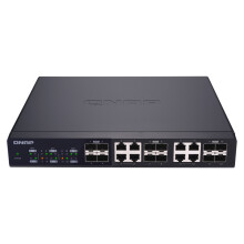 威联通（QNAP） QSW-1208-8C 12口 10GbE 万兆非网管型 机架式 桌面式 交换机  NAS 伴侣